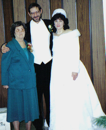 me , my late husband and his mom 2000