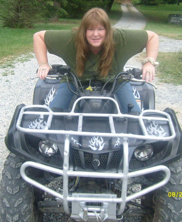 me and my 4 wheeler