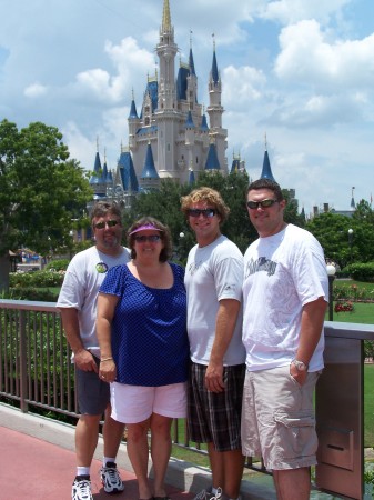 Dugan Family Photo at Disney World 2009