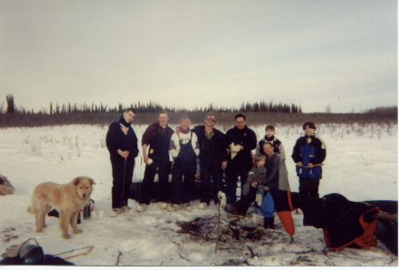 winter family gathering