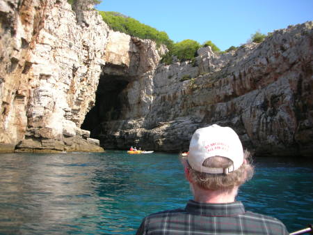 Kayaking on the Adriatic