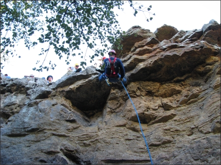 Rapelling