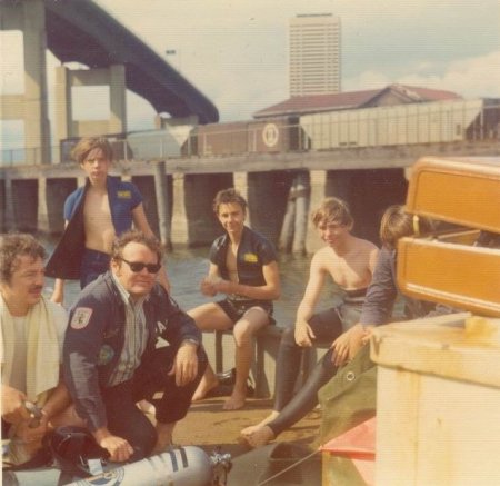 BAC Scuba Club Charter in Buffalo River 1975