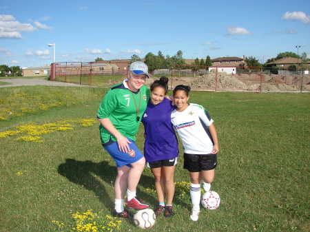 Me and my soccer stars.