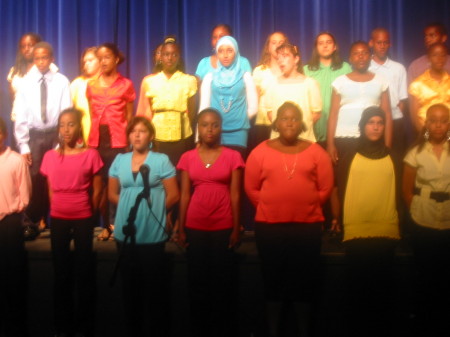 My daughter's school concert