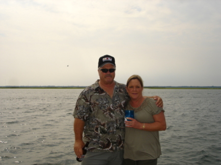 Myself and Sue at the Jersey Shore