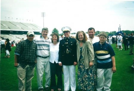 JJ graduating Naval Academy 2001