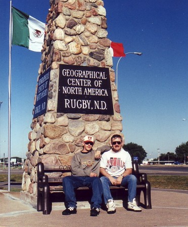 My oldest son and I, 1995