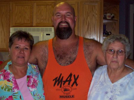 MY MOM AND GMA AND ME