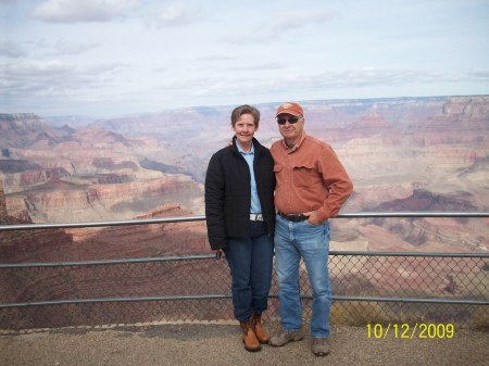 Kathy & Dwayne 2009--Grand Canyon, Az
