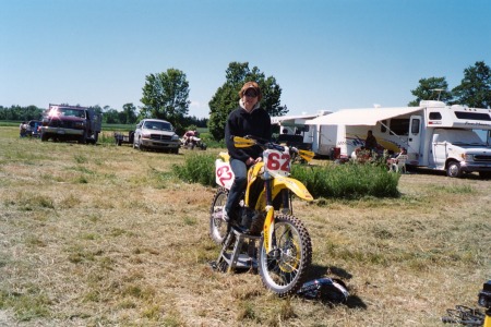 Motocross race at Walton, Ontario