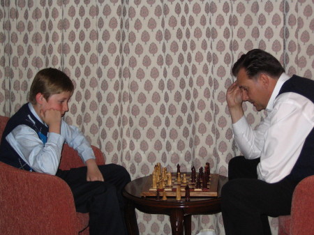 Bill and Spencer think Chess