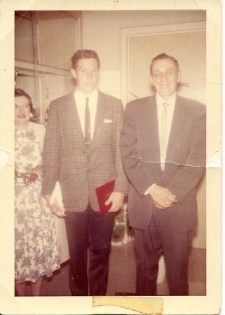 Ralph and Dad on Graduation Day 1962