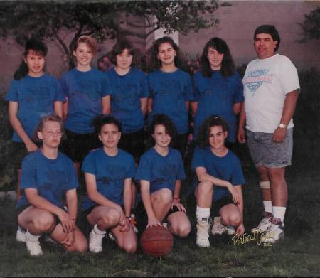 Girls Basketball team 1990