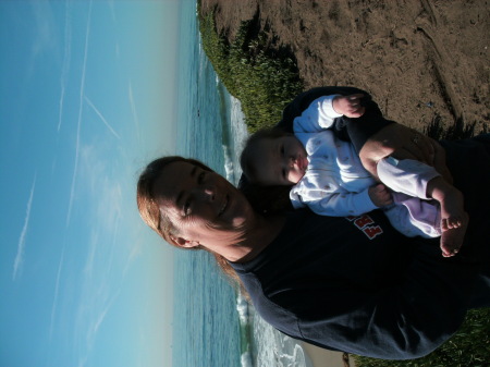 lainey and I at the beach