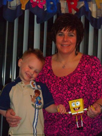 Me & Joey on his 3rd Birthday