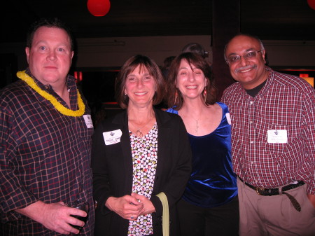 Dan Mc, Nadine R, Roberta C, her friend Robbie