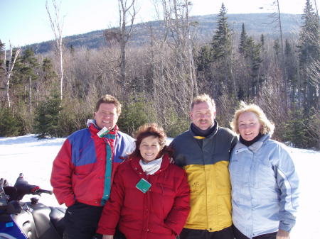 Friends w/ Cathy and me in Maine