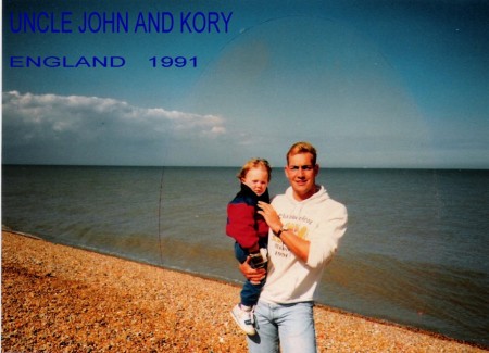 my brother, John and my oldest child, Kory
