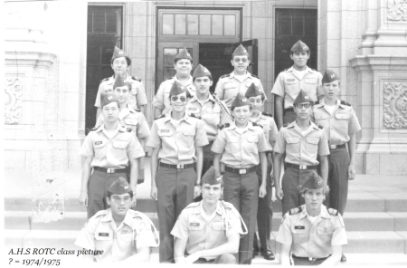 Austin High School ROTC  1974 To 1975.