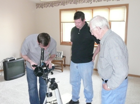 Scott's New toy!! Sean Weber and dad