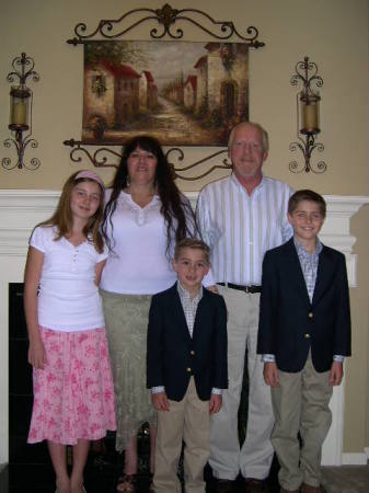 Texas 2008 with grandchildren