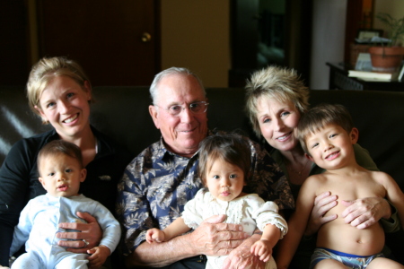 Great Grandpa meets the Twins