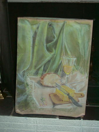 Pastel Chalk still life