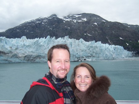 My wife Teresa and I in Alaska.