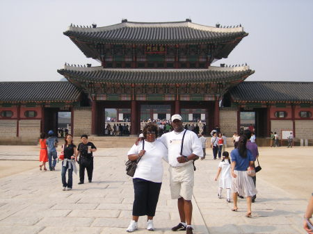 My Mom and I at king Soejung Palace