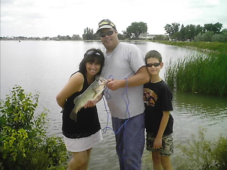 fishing Johnstown Resevoir