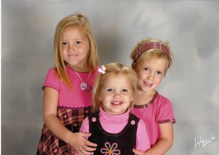 My granddaughters September 2008