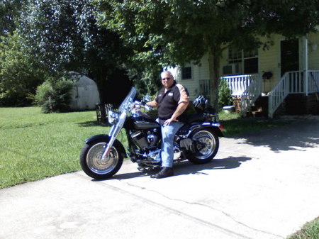 Ron on bike