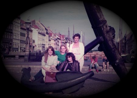 My Mom & Sisters in Copenhagen, 1984