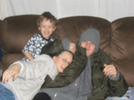 My three sons...Jerred,Johnny and Justin