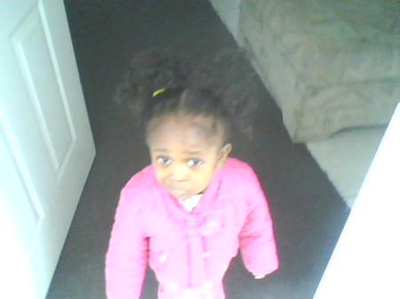 My 2 year old daughter Imani