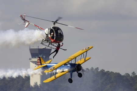 Aerial Transfer in Pensacola 2009