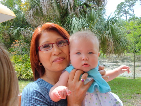 My wife Kim with 2nd Granddaughter Juliyana