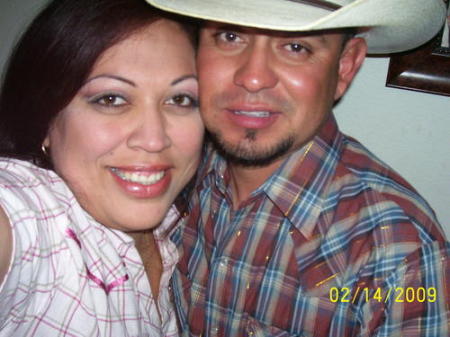 my hubby and I 2009