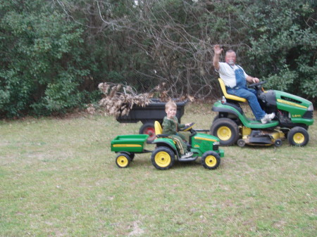 Wyatt and Grand-dad