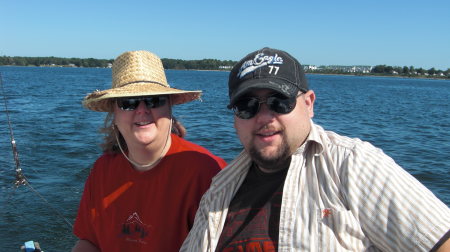 Aaron and Kim on Patuxent 2008