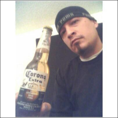 me with corona bottle