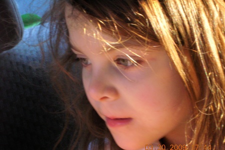 Granddaughter Sierra age 5 - 2009