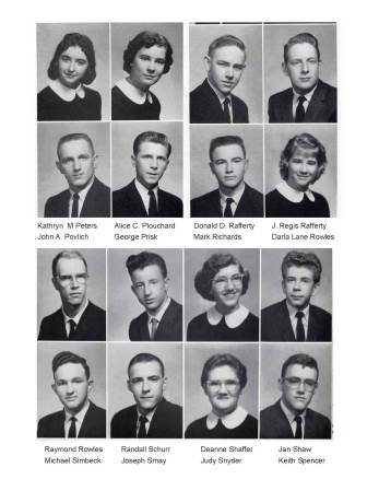 Senior Photos - Class of '60