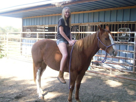 Macy and Grace(3yr old colt)