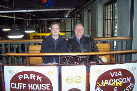 Don & I - Cable Car Museum, SF, CA