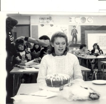 My 16th bday in Yearbook class