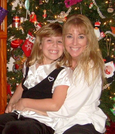 Mary with daughter Mariah