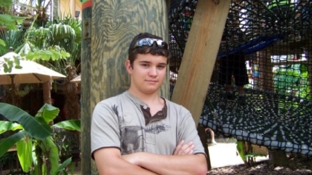 Josh at Busch Gardens 2008