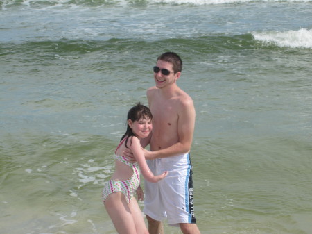 Will & Shay at the beach